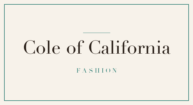 Cole of California