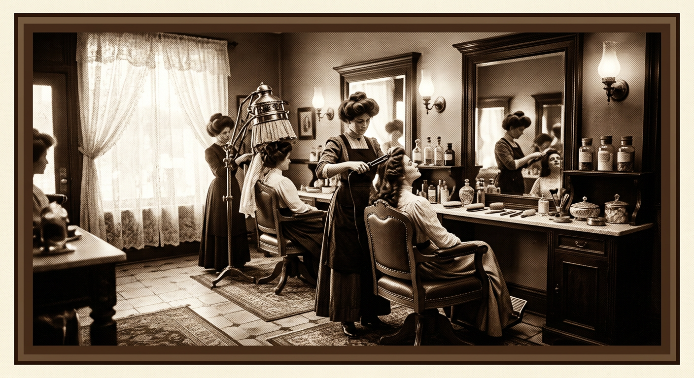 The beauty parlor